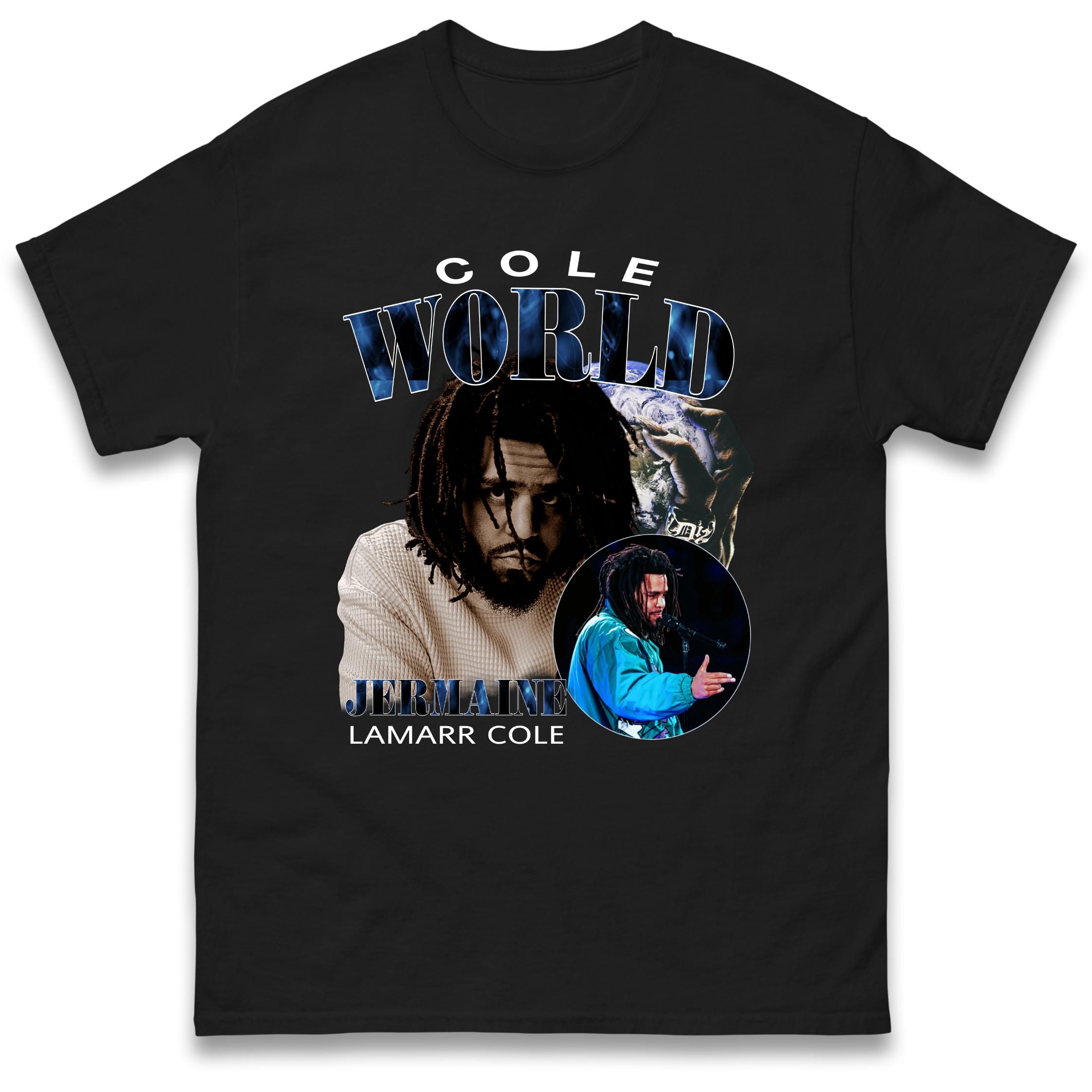 

Cole World T-Shirt Tshirt Mens Womens Tops Unisex Tees 100% Cotton 2XL