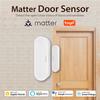 NEO NAS-DS07TM Matter Thread Door Sensor USB Powered Magnetic Smart Home Window Alarm Sensor (without Battery)