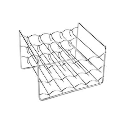 Practical Stainless Steel Grill Rack With Meat Skewers For Air Fryers Nonstick Stand For Roasting Baking And Grilling