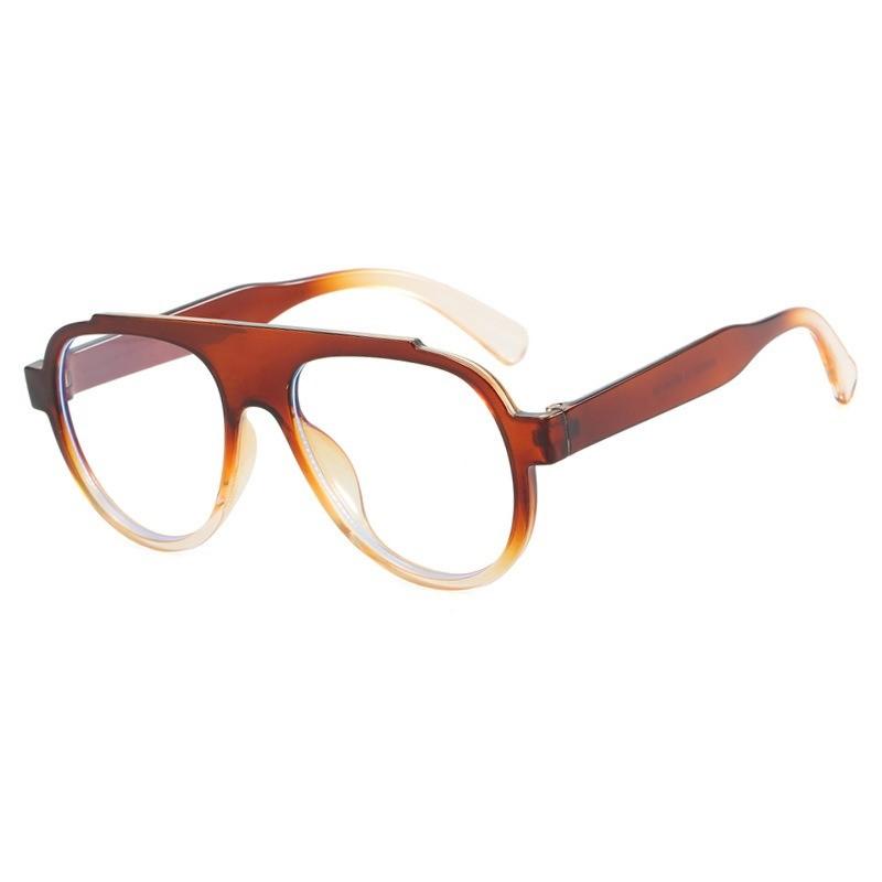 Retro Round Sunglasses Women Fashion Gradient Shades Men Punk Wood Grain Green Sun Glasses Driving Glasses