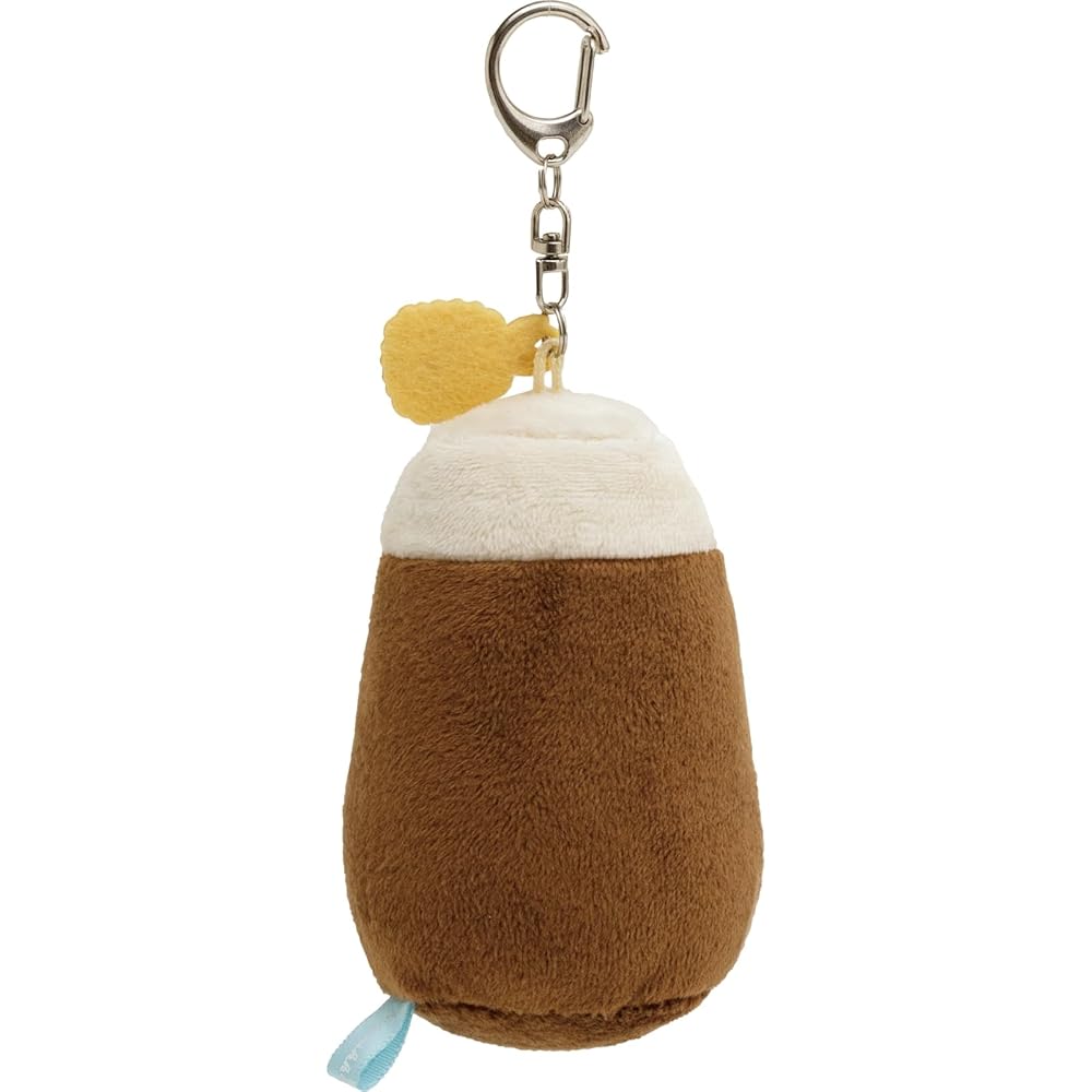 San-X Sumikkogurashi Plush Toy Tonkatsu (Sauce) 9cm X 6cm X 5cm Hanging Stuffed Animal