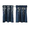 Finished Curtains, Short Curtains, Polyester And Cotton Embroidery Curtains, Finished Curtains
