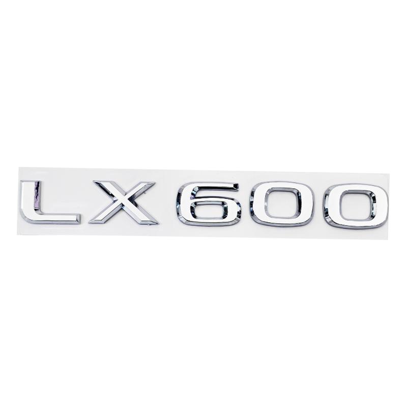3D ABS Glossy Decal Car Front Hood Emblem Rear Trunk Sticker for Lexus GX460 GX470 LX450 LX470 LX570 LX600 RX270 RX300 RX350
