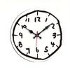 Cartoon Design Digital Wall Clock 30cm Size Wooden Round Clock Creative Clock  Home Decoration