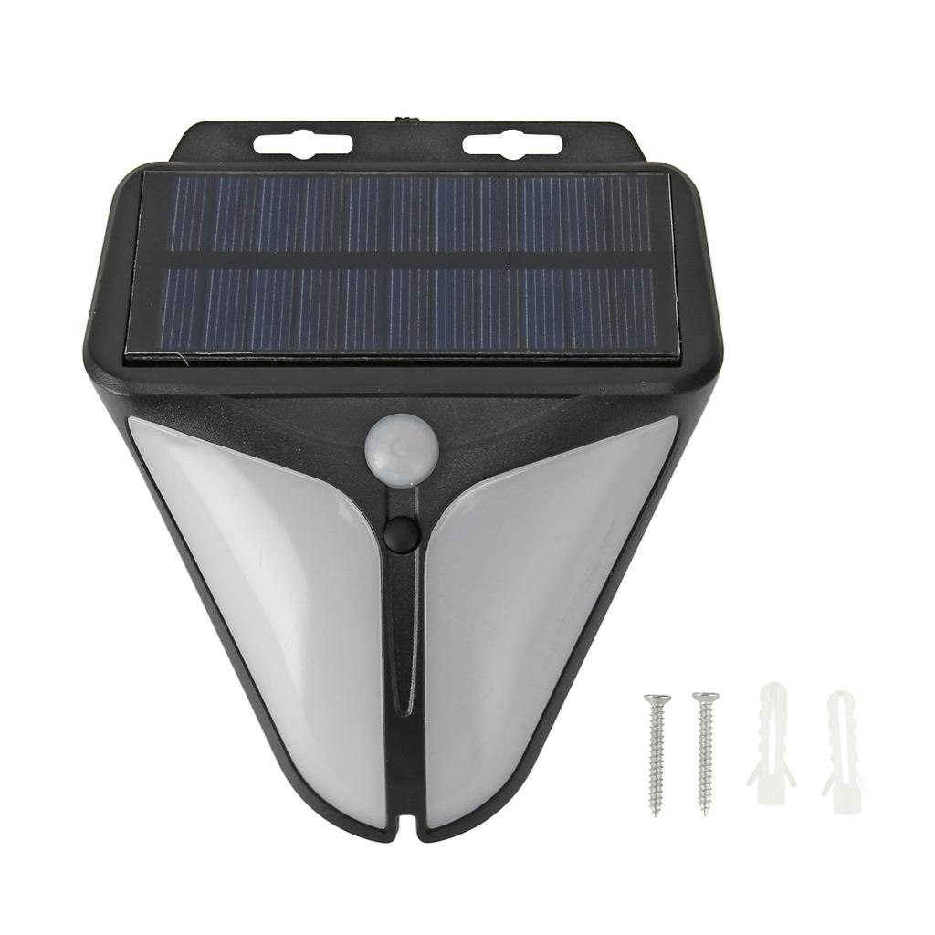 Solar Warning Light IP65 Waterproof 129db 4 Modes Warning Lamp for Yard Orchard Railings