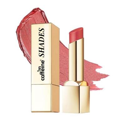 MCaffeine Shades Creamy Matte Kiss Bullet Lippenstift | Feuchtigkeitsspendend & leicht | Mit Kakaobutter & Vitamin E | 3,5 g - Mauve Velvet