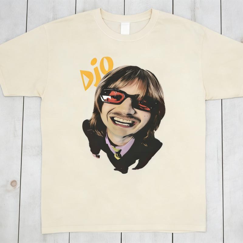 djo Joe Keery funny portrait graphics 100cotton unisex shirt 2026 Summer Oneck Unisexs Y2k Hip Hop Short Sleeve Tshirt fan gift