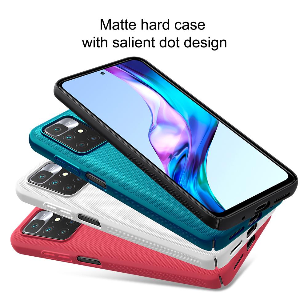 Für Redmi 10 10C Hülle NILLKIN Super Frosted Shield Matte PC Rückseite für Xiaomi Redmi 10 5G Prime Hülle