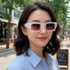 Women's sunglasses men's retro square sunglasses