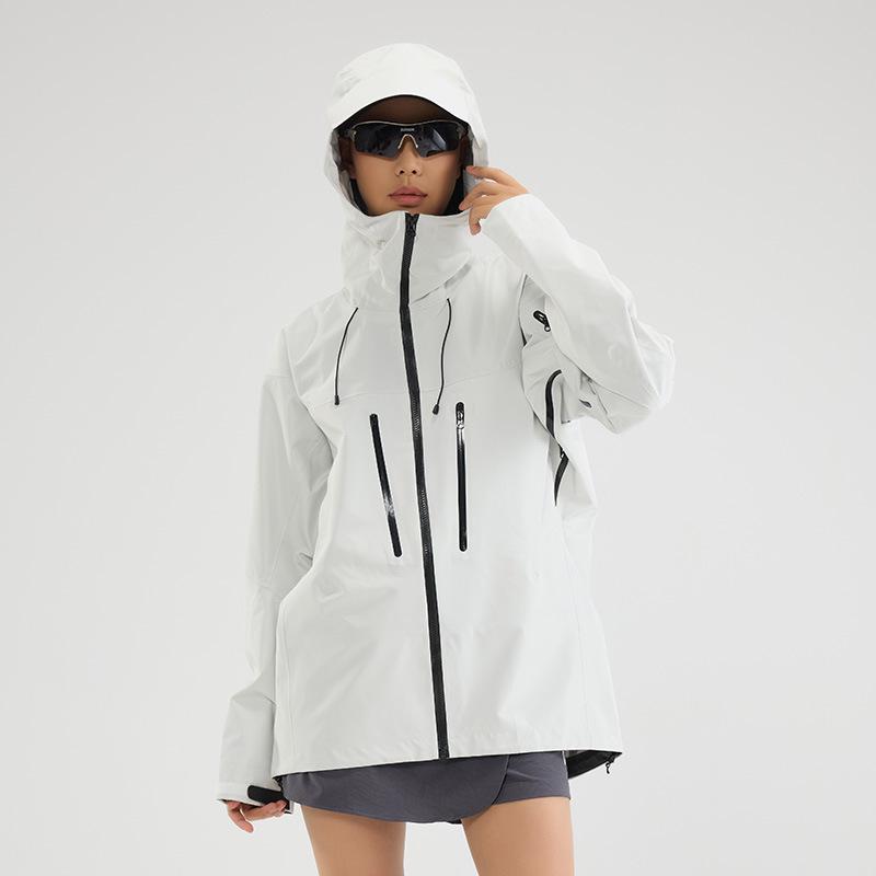 7th Gen Waterproof Windproof Breathable Unisex Mountaineering Jacket with Taped Seams for Outdoor Tibet Travel.