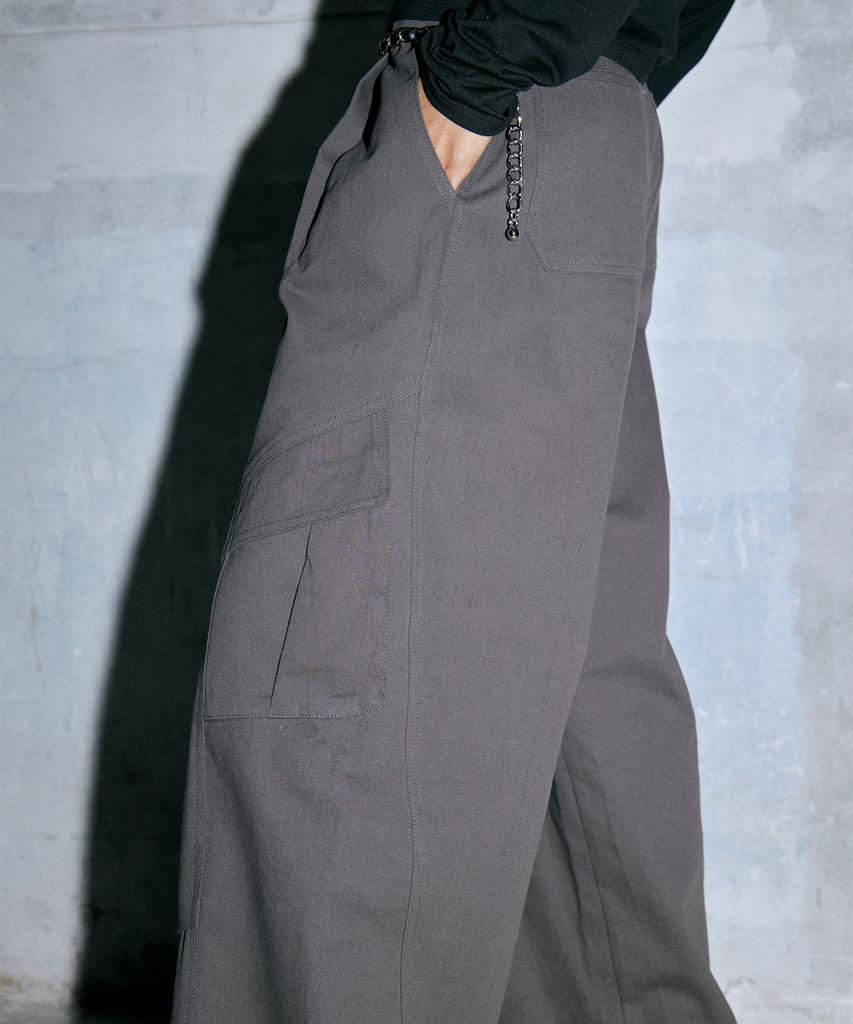 WAARFORWOMAN W1122 Cargo Wide Pants (2 Colors)