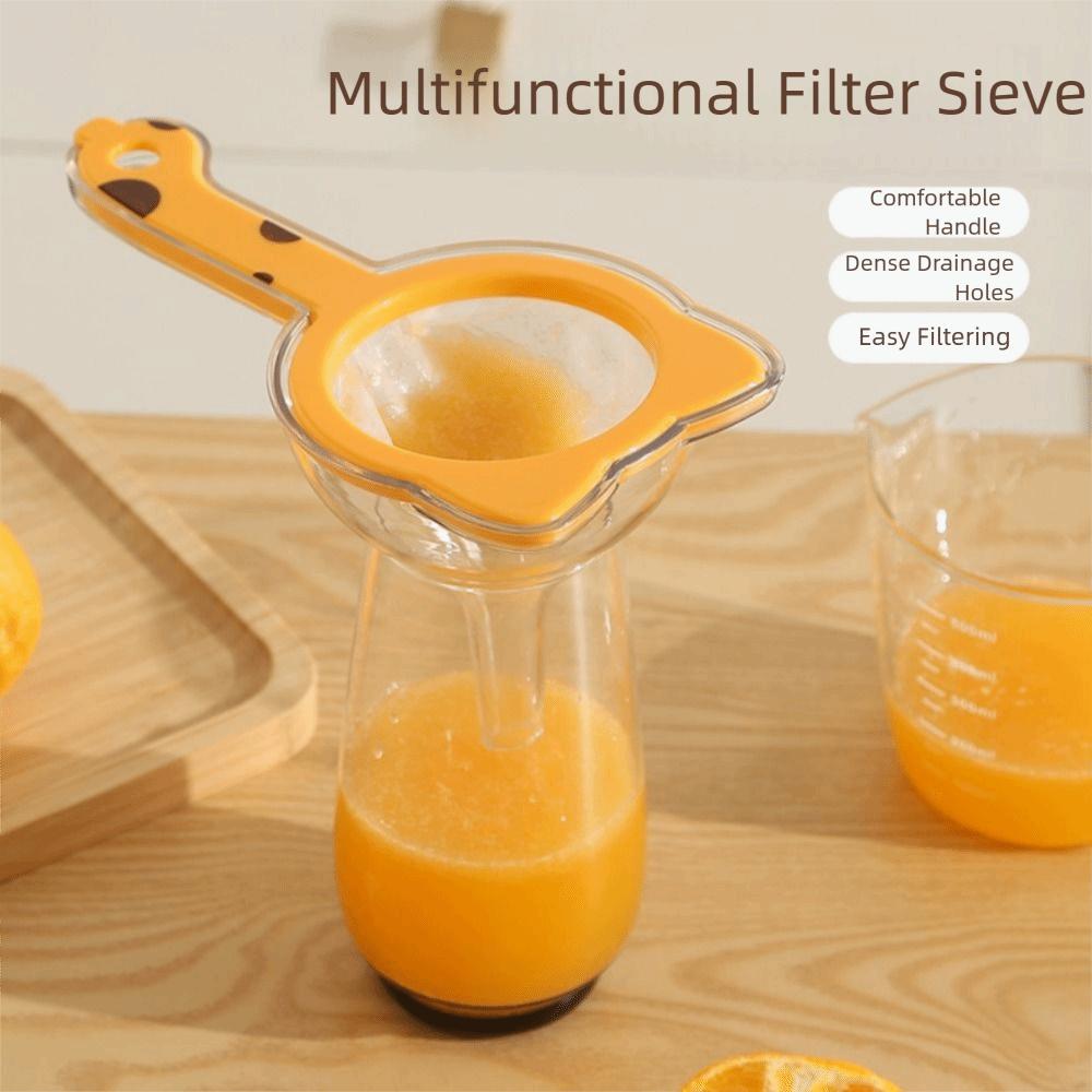 2 in 1 Kitchen Oil Funnel with Filter 120 Mesh Fine Mesh Colander Mesh Flour Sieve  Coffee