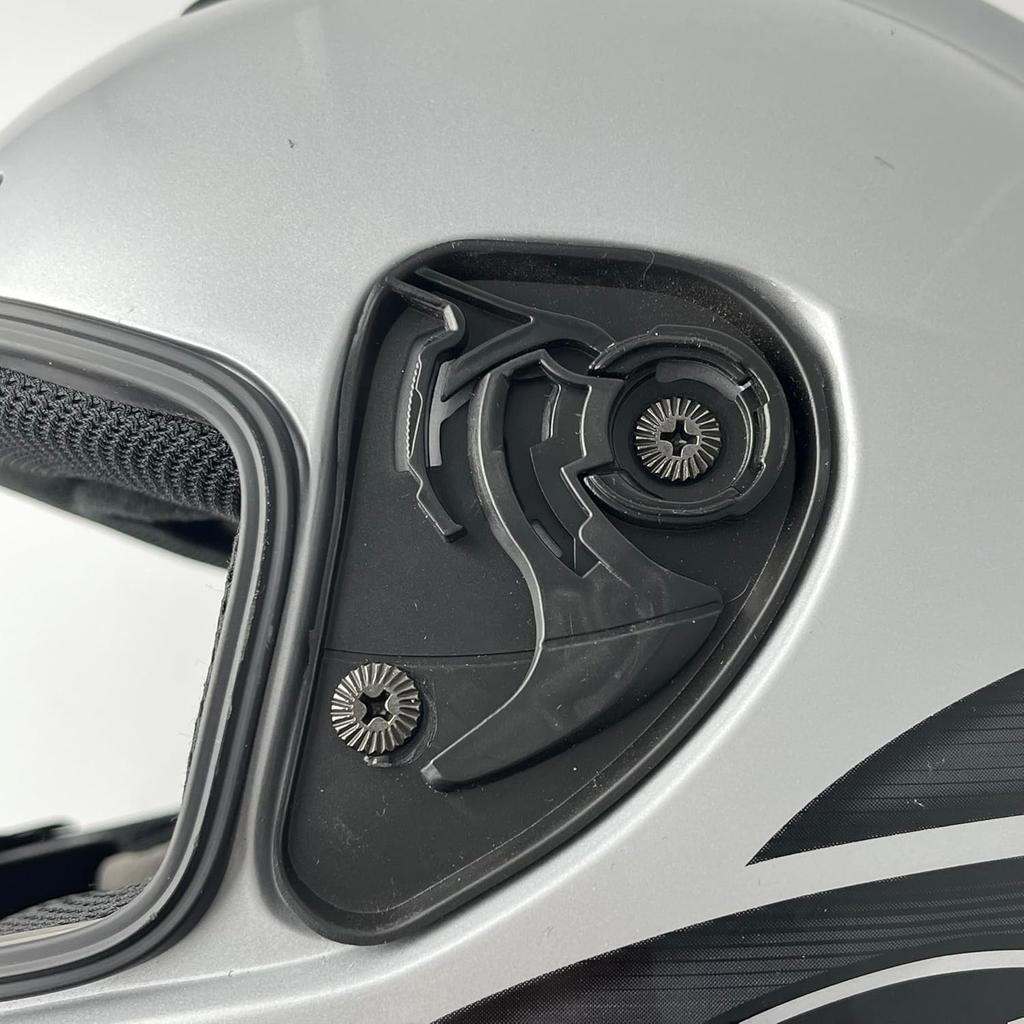 Qualifier Helmet Visor Base Plate.Motorcycle Helmet Shield Visor Gear Base Plate Pivot Kit Compatible with Bell Qualifier, Qualifier DLX,