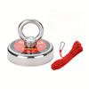 Kit Magnete da Pesca al Neodimio con Corda Magnete Robusto per Recupero Metalli e Caccia al Tesoro Subacquea Set