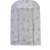 Changing Mat - - Foam Pad - Silver / White Pattern