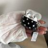 Applicable To Apple AirPods 1 /1 Generation Simple Polka Dot Contrasting Headset Cover PRO1 Bluetooth Protective Cover PRO1 Anti-drop