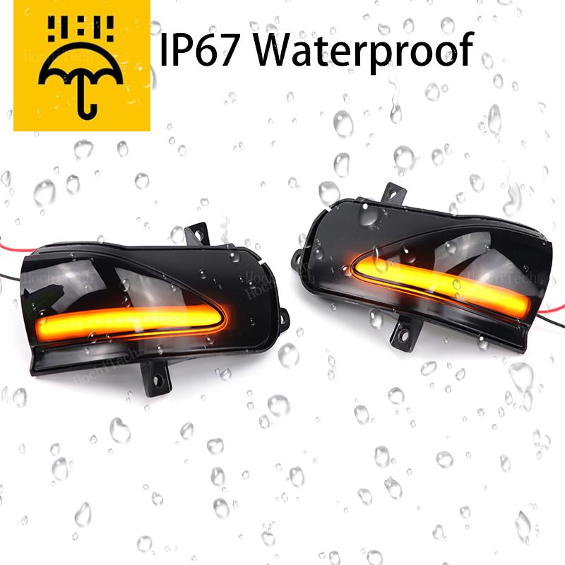 2pcs Car Side Mirror Blinker Indicator Lamp LED Dynamic Turn Signal Light for Honda Fit Jazz GE6 GE8 Insight ZE2 Facelift
