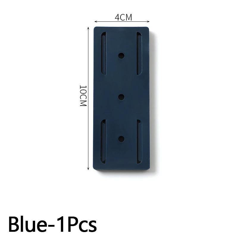 1-30PCS No Drilling Wall Mounted Power Strip Holder Adhesive Socket Organizer Hook Type Removable Plug Board Fixer for Home