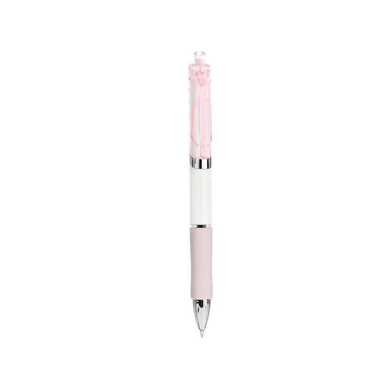 Macaron Quick-Dry Push-Button Gel Pen - Custom Logo, High-Quality Exam & Signing Pen with Black Ink