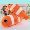 Clownfish Plush Animal Toy Marine Creature Stuffed Doll For Children Bedtime