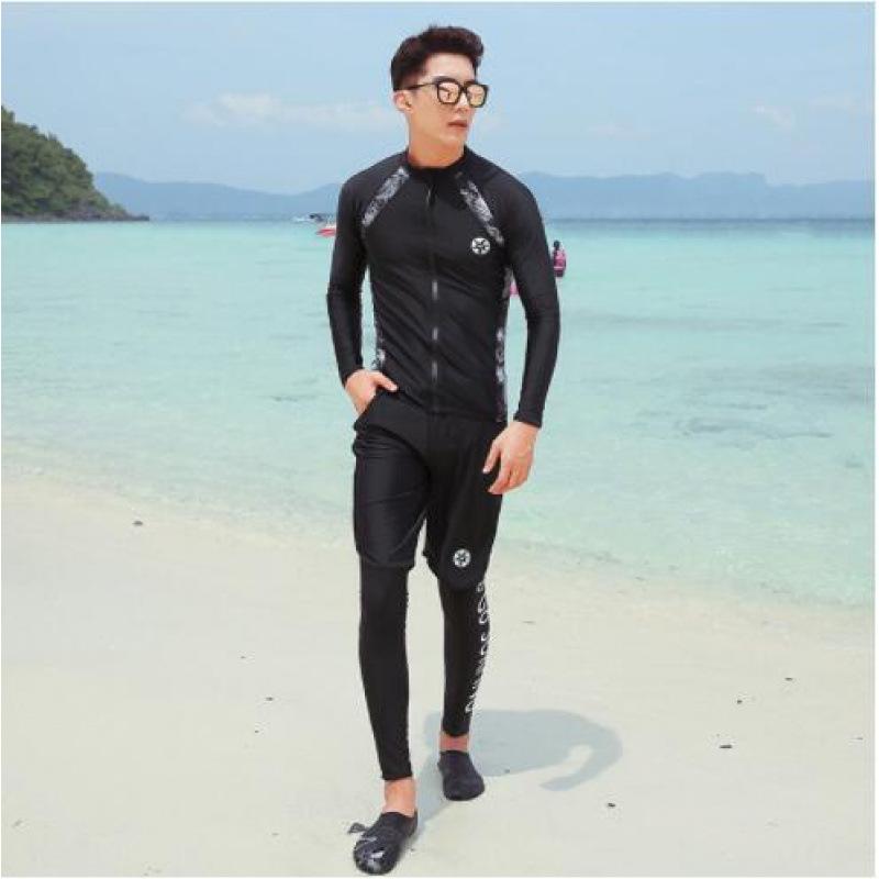 Women's Quick-Dry Two-Piece Snorkeling Wetsuit with Sun Protection and Jellyfish Guard