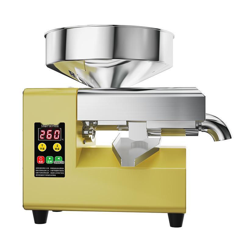 R6 R6S R8S Automatic Small Household Oil Press - Smart Temperature Control, Cold & Hot Press