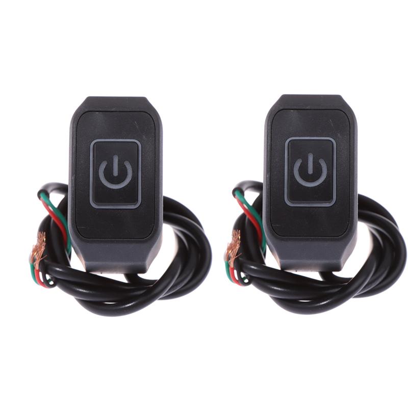 Motorcycle Handlebar Switch 22mm 12V on Off Button Universal Waterproof Motorbike Connector Control Switch Moto Accessories