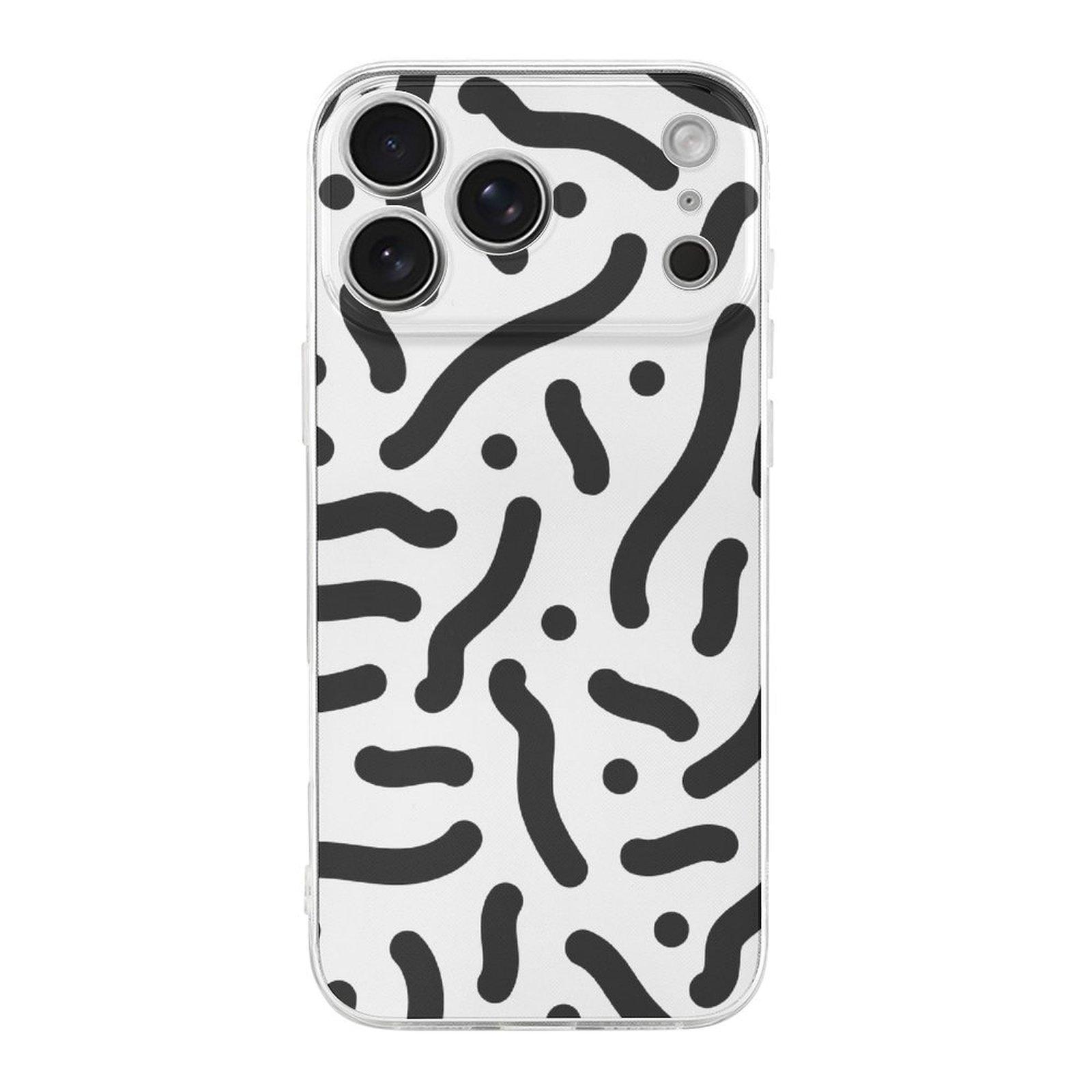 

1 Pack For iPhone 17 Series TPU Phone Case Anti-Fall Slim Comfort-Touch Design, Daily Protection IPHONE-17ProMax белый