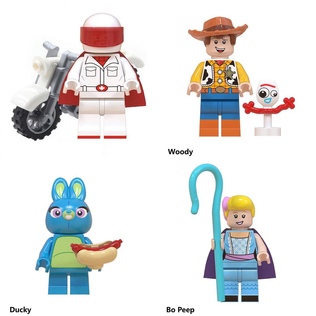 8pc Toy Story Building Blocks Bricks Buzz Lightyear Woody Diy Gift Kids