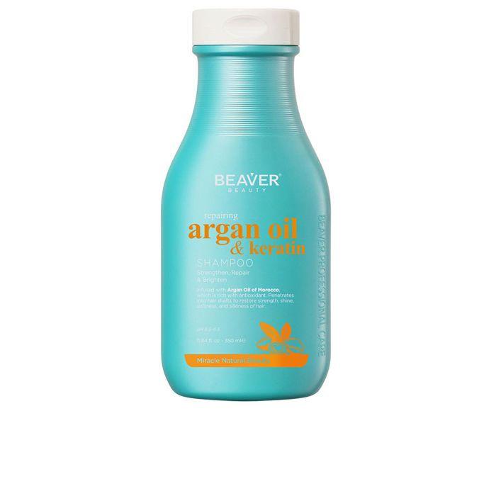 Shampoing Réparateur À L'huile D'argan Et À La Kératine 350 Ml