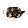 Hot Girls Skull Print Bandana Pirate Kerchief with Lovely Skull Print Turban Halloween Head Wrap Lovely Hair Kerchief