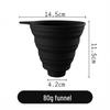 Foldable Food-Grade Oil and Wine Dispensing Funnel