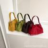 Good Quality Suede Underarm Cloud Bag Women's New Maillard Shoulder Crossbody Bucket Bag