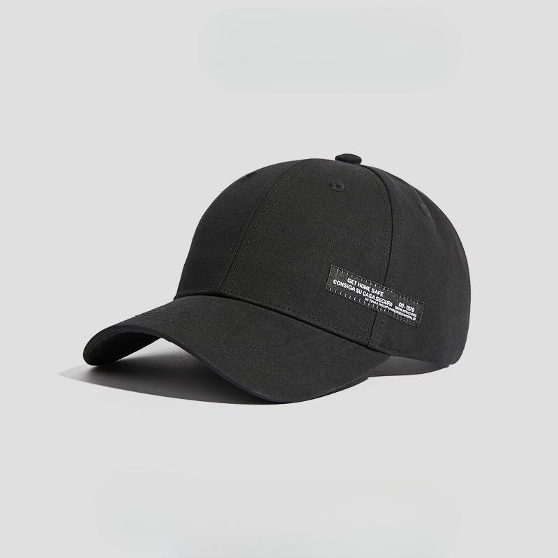 Hat men's and women's visor hat spring summer cap Korean version of fashion sticker baseball cap men's outdoor casual couple hat