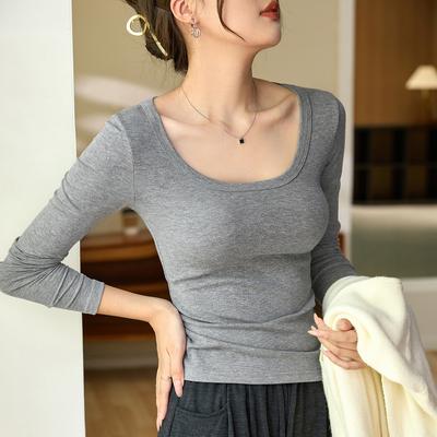 Skin Friendly Comfortable Modal Cotton Autumn New Long Sleeve T-shirt Women with A Base Shirt
