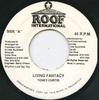 7inch Record TONY CURTIS  Living Fantacy NONE Roof Internatio Jamaica Reggae Ska  Dub Used