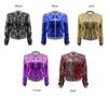 Sequin Long Sleeve Women's Jacket - Autumn/Winter Collection