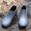 Men's Low-Cut Non-Slip Rain Boots - Water Shoes for Outdoor Wading