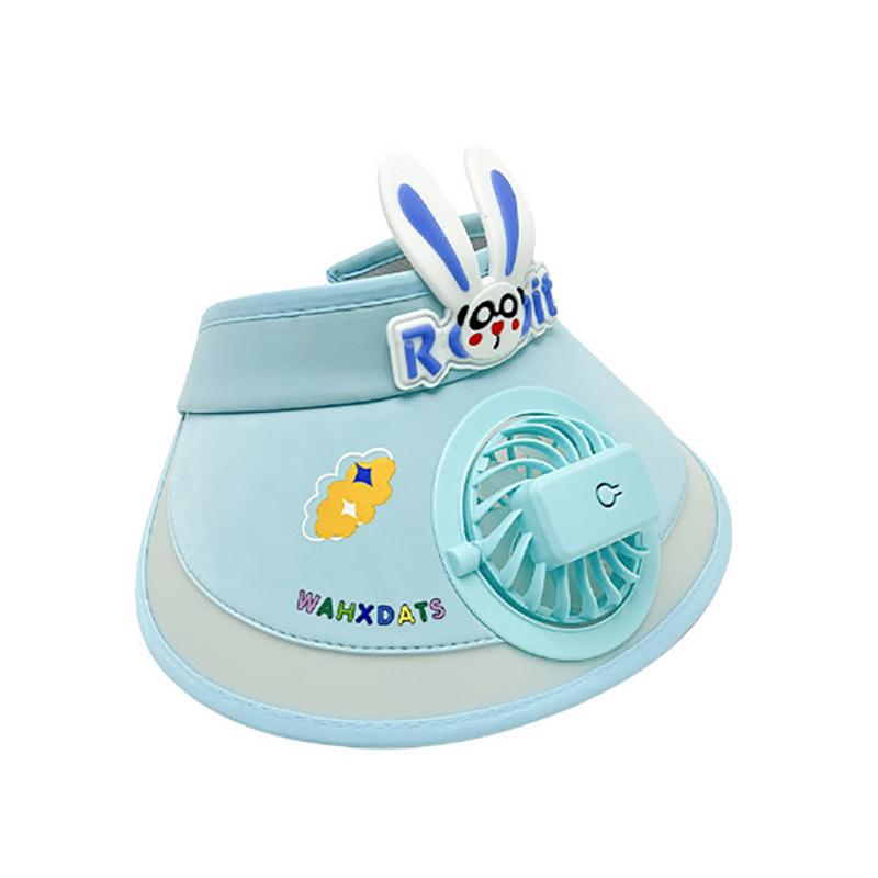 Cappello con Ventola Rinfrescante Traspirante per Bambini Parasole Cappello Visiera Cappello con Visiera Cappello Rinfrescante con Visiere Cappello con Ventola Ricaricabile USB per Sport Cappello da Sole