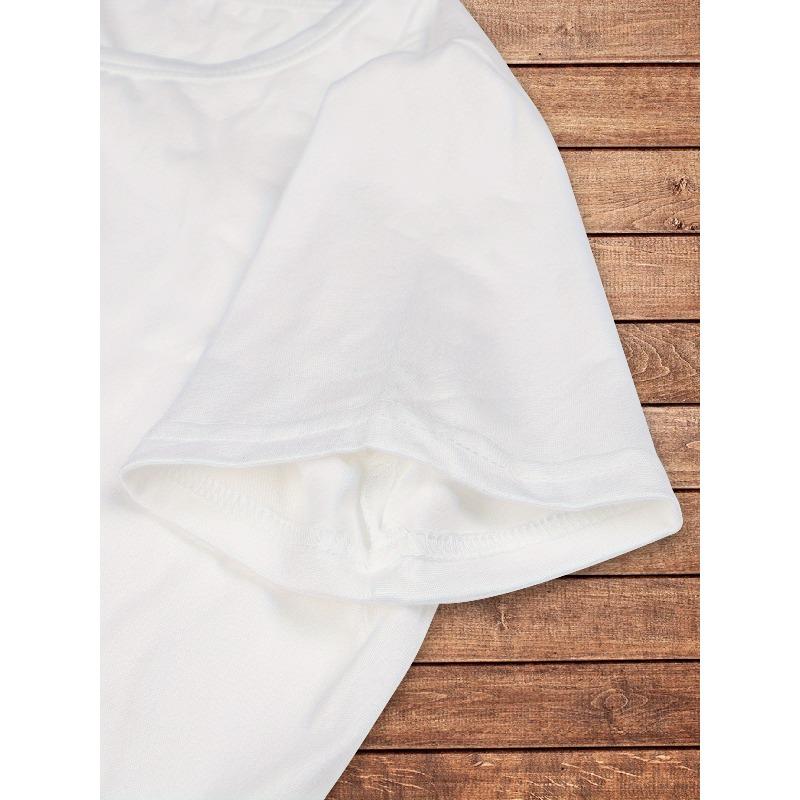 Europäische Größe Damen-T-Shirt mit lebhaftem roten Rosen- und grünen Blatt-Grafikdruck - Weicher, dehnbarer Stoff, nicht durchsichtig, Ganzjahreskomfort