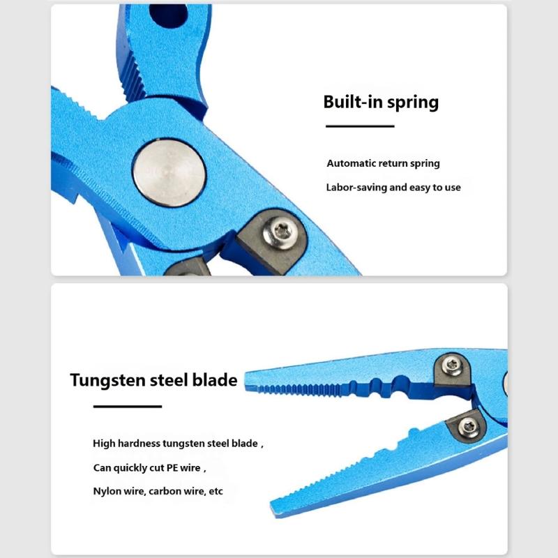 Fish Line Cutter Fish Hook Remover Fishing Fish Mouth Clamp Fish Gripper Tool Multifunctional Fishing Pliers for Anglers