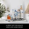 Germany Swan Stone Castle Micro Building Blocks Set, Famous World Architecture Model Creative Collection Building Toys for Adults and Kids 14+