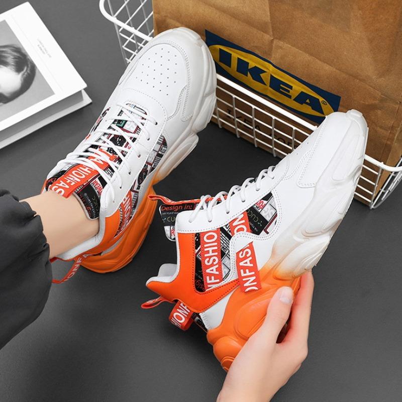 Wysokiej Jakości Modne Męskie Trampki Do Koszykówki Wiosna Nowe Wygodne Platformy Do Biegania Sportowe Uniwersalne Buty Zapatillas De Hombre