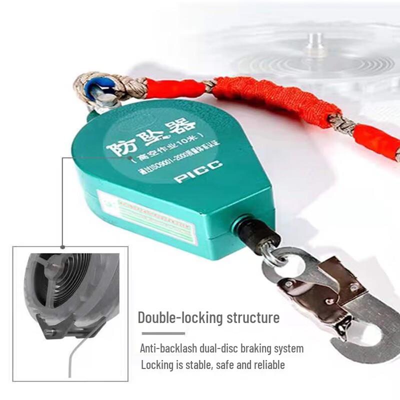 Outdoor Climbing Rope Training Frame with Fall Arrester