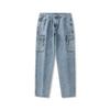 Nuovi Jeans Dritti Giapponesi Primavera ed Estate per Jeans Versatili da Uomo