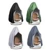 Outdoor Hanging Egg Chair Cover 115x190CM Waterproof Oxford Fabric Protector for Patio Garden Swing Chair Protections