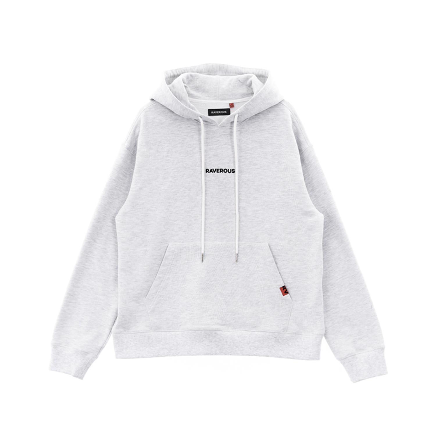 Raverous Basic Hoodie Light Melange 2