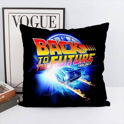 Back To The Future Pillow Case Double-Sided Printing Cushion Cover 45x45 Decorative Cushions Sofa Home Decor Soft Pillowcase