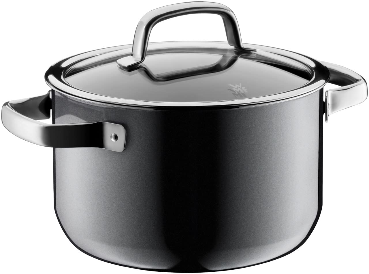 WMF FusionTech Mineral High Casserole PL 20cm Deep Cooking Induction and Gas Waterless Made with Mineral Materials Derived from Natural Made in