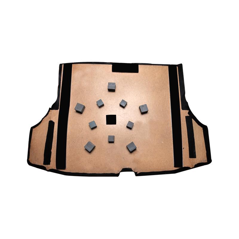 Compatible Trunk Spare Tire Cover Mat for Luxgen Rui3/S3